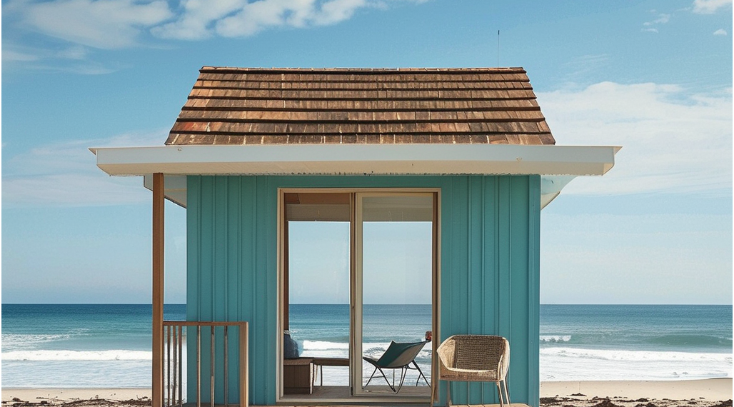 Oddychovy domcek na plazi